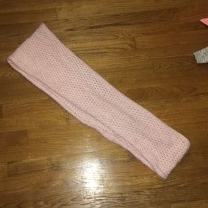 Pink scarf